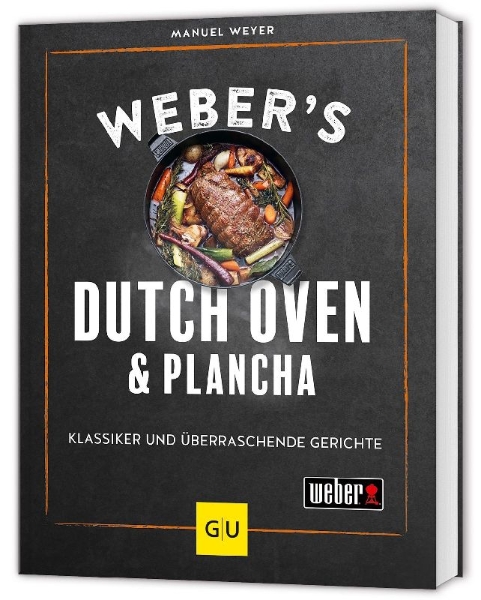 Buchcover und Innenansicht für das Buch: Weber's Dutch Oven und Plancha