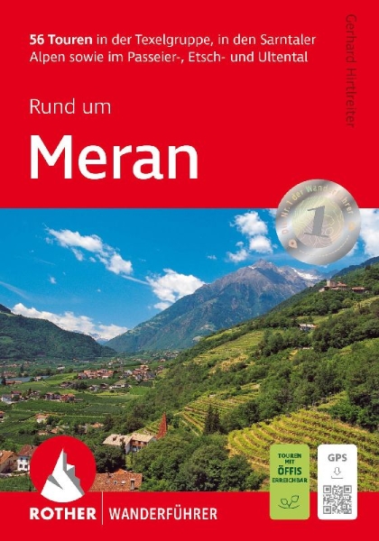 Buchcover und Innenansicht für das Buch: Rund um Meran