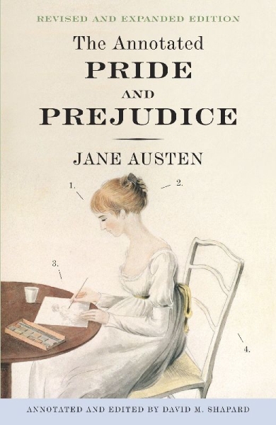 Buchcover und Innenansicht für das Buch: The Annotated Pride & Prejudice
