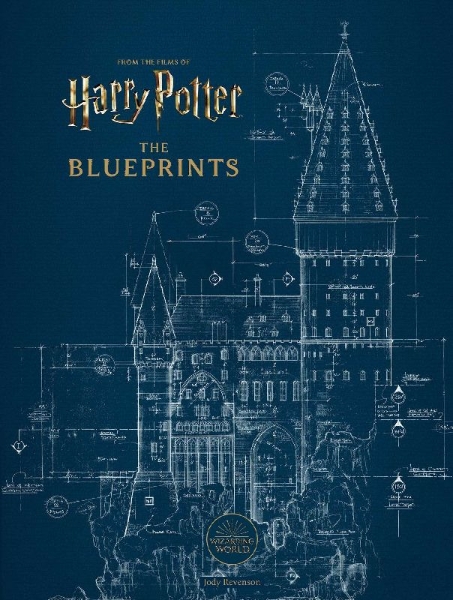 Buchcover und Innenansicht für das Buch: Harry Potter: The Blueprints