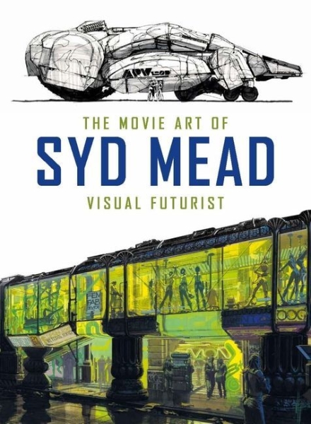 Buchcover und Innenansicht für das Buch: The Movie Art of Syd Mead: Visual Futurist
