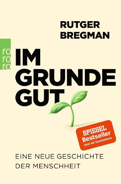 Buchcover und Innenansicht für das Buch: De Meeste Mensen Deugen/Humankind