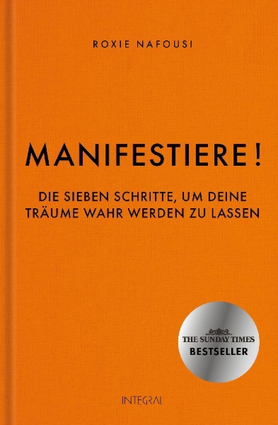 Buchcover und Innenansicht für das Buch: MANIFEST. 7 Steps for Living Your Best Life