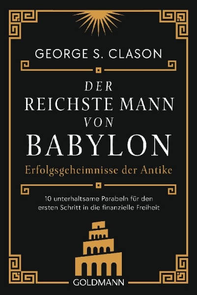 Buchcover und Innenansicht für das Buch: The Richest Man in Babylon