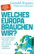 Buchcover und Innenansicht für das Buch: Welches Europa brauchen wir?
