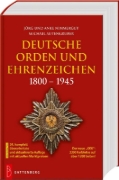 Buchcover und Innenansicht für das Buch: Deutsche Orden und Ehrenzeichen 1800 - 1945