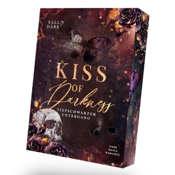 Buchcover und Innenansicht für das Buch: Kiss of Darkness - Tiefschwarzer Untergang