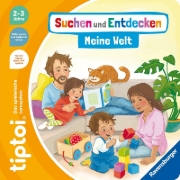 Buchcover und Innenansicht für das Buch: tiptoi® Suchen und Entdecken - Meine Welt