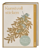 Buchcover und Innenansicht für das Buch: Kunstvoll sticken