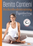 Buchcover und Innenansicht für das Buch: Beckenbodentraining mit Tigerfeeling