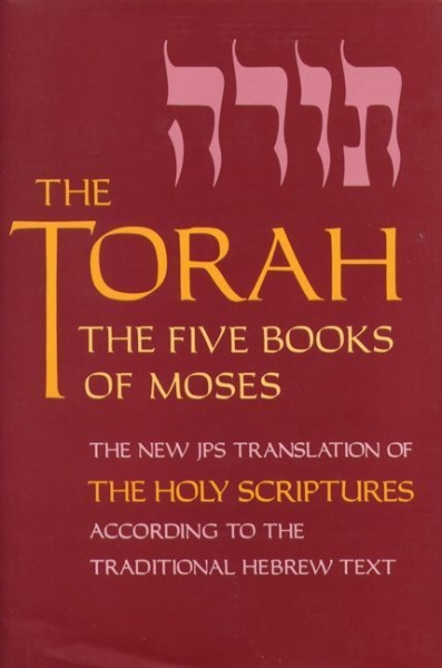 Buchcover und Innenansicht für das Buch: The Torah. Pocket Edition