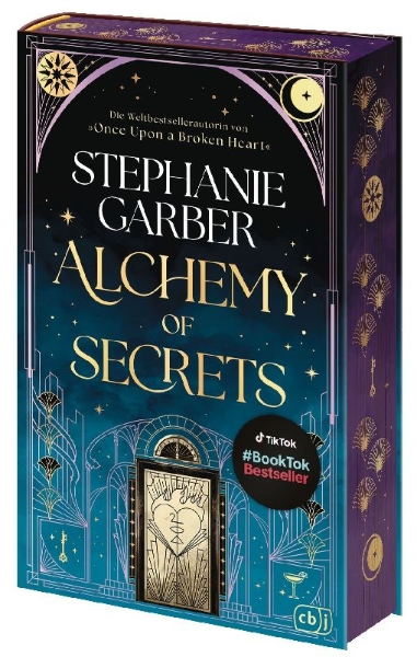 Buchcover und Innenansicht für das Buch: Alchemy of Secrets