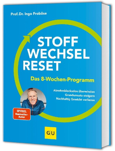 Buchcover und Innenansicht für das Buch: Stoffwechsel-Reset