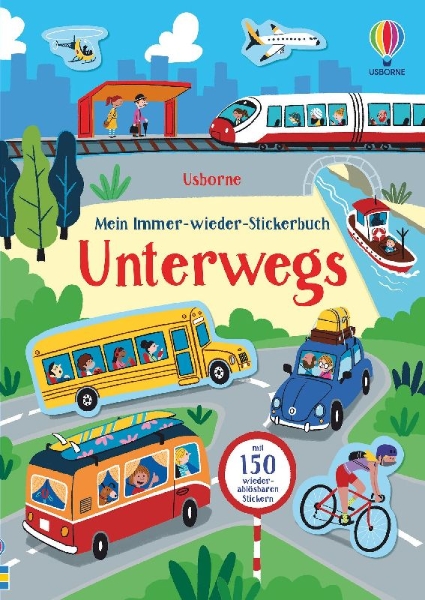 Buchcover und Innenansicht für das Buch: Little First Stickers Travel