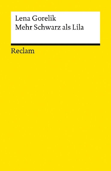 Buchcover und Innenansicht für das Buch: Mehr Schwarz als Lila. Roman