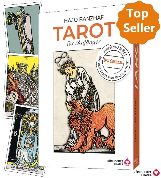 Buchcover und Innenansicht für das Buch: Tarot für Anfänger