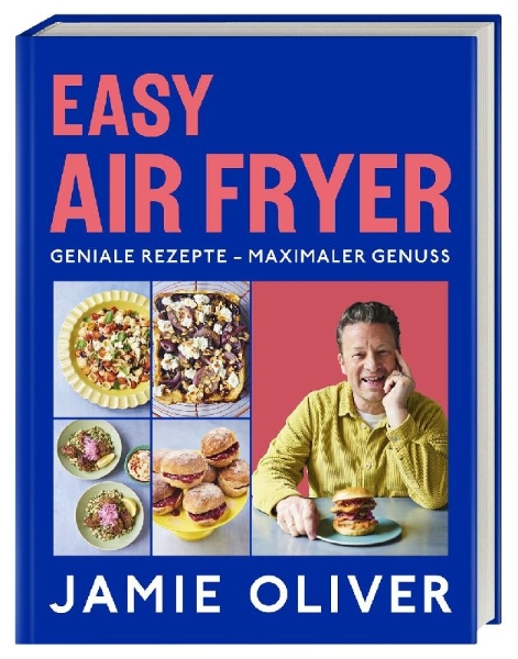 Buchcover und Innenansicht für das Buch: Easy Air Fryer