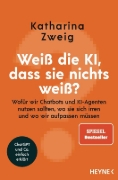 Buchcover und Innenansicht für das Buch: Weiß die KI, dass sie nichts weiß?