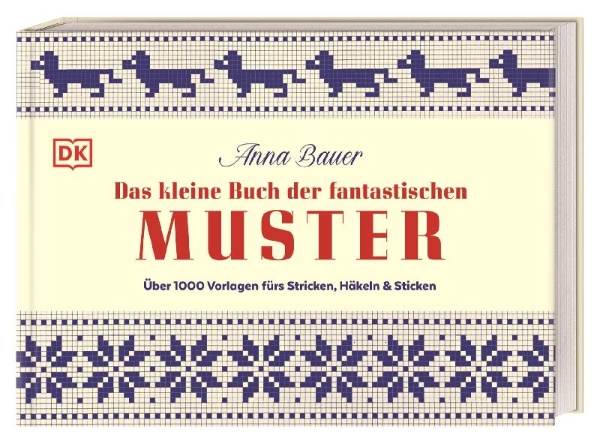 Buchcover und Innenansicht für das Buch: Das kleine Buch der fantastischen Muster