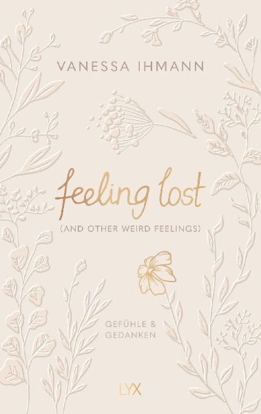 Buchcover und Innenansicht für das Buch: feeling lost (and other weird feelings)