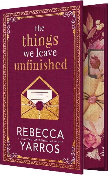 Buchcover und Innenansicht für das Buch: The Things We Leave Unfinished