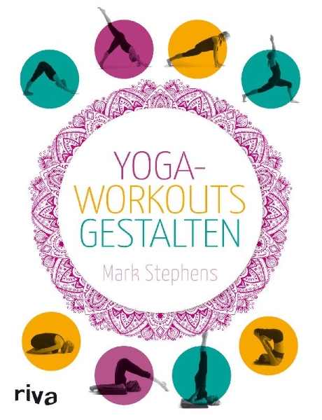 Buchcover und Innenansicht für das Buch: Yoga-Workouts gestalten