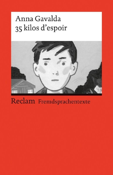 Buchcover und Innenansicht für das Buch: 35 kilos d'espoir
