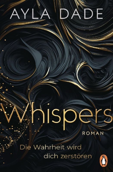 Buchcover und Innenansicht für das Buch: WHISPERS. Die Wahrheit wird dich zerstören