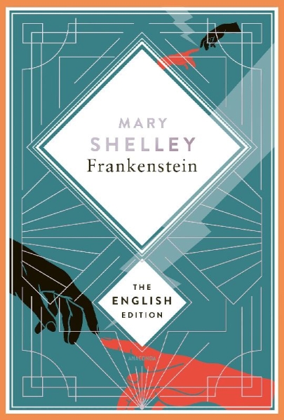 Buchcover und Innenansicht für das Buch: Shelley - Frankenstein, or the Modern Prometheus. 1831 revised english Edition