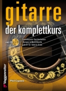 Buchcover und Innenansicht für das Buch: Gitarre - Der Komplettkurs