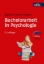 Buchcover und Innenansicht für das Buch: Bachelorarbeit in Psychologie