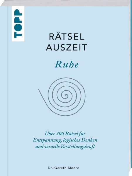 Buchcover und Innenansicht für das Buch: RätselAuszeit - Ruhe