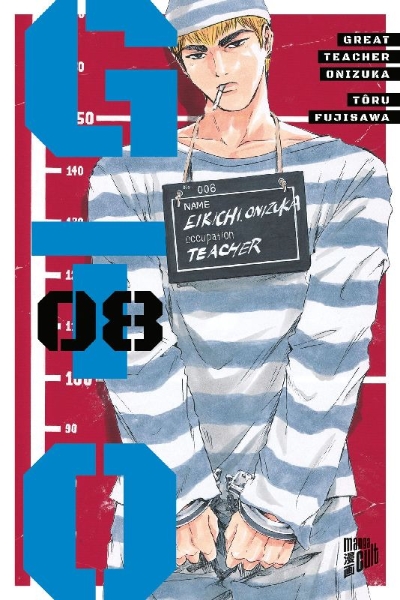 Buchcover und Innenansicht für das Buch: GTO: Great Teacher Onizuka 8