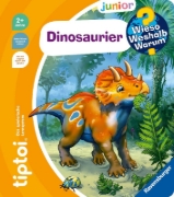 Buchcover und Innenansicht für das Buch: tiptoi® Wieso? Weshalb? Warum? junior - Dinosaurier
