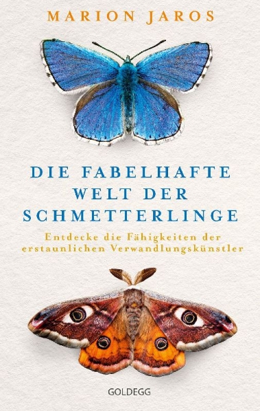 Buchcover und Innenansicht für das Buch: Die fabelhafte Welt der Schmetterlinge