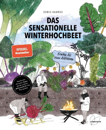 Buchcover und Innenansicht für das Buch: Das sensationelle Winterhochbeet