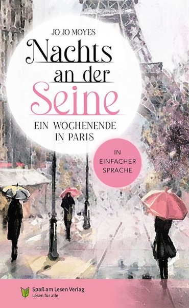 Buchcover und Innenansicht für das Buch: Nachts an der Seine - Ein Wochenende in Paris