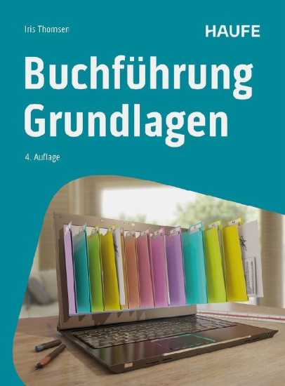 Buchcover und Innenansicht für das Buch: Buchführung Grundlagen