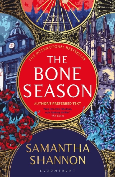 Buchcover und Innenansicht für das Buch: The Bone Season