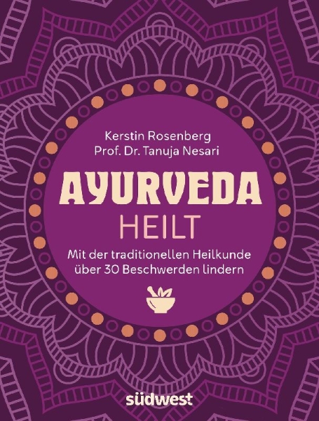 Buchcover und Innenansicht für das Buch: Ayurveda heilt