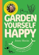 Buchcover und Innenansicht für das Buch: Garden Yourself Happy