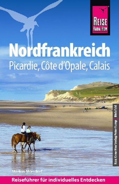 Buchcover und Innenansicht für das Buch: Reise Know-How Reiseführer Nordfrankreich