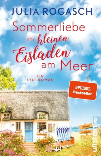 Buchcover und Innenansicht für das Buch: Sommerliebe im kleinen Eisladen am Meer