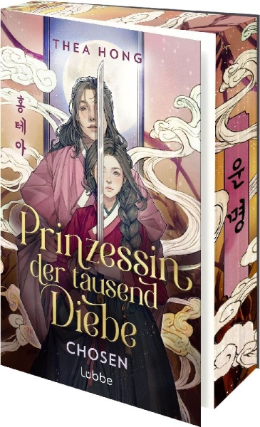 Buchcover und Innenansicht für das Buch: Prinzessin der tausend Diebe - Chosen