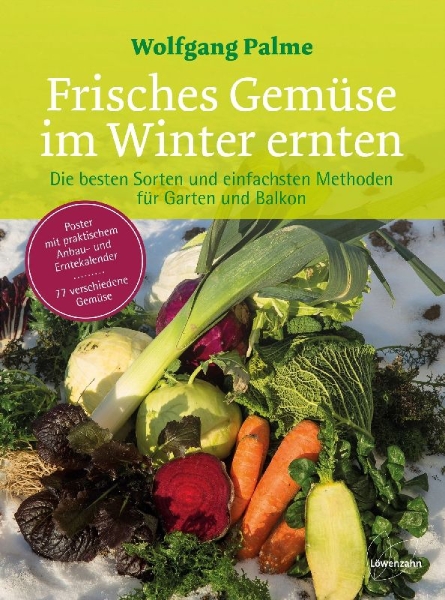 Buchcover und Innenansicht für das Buch: Frisches Gemüse im Winter ernten