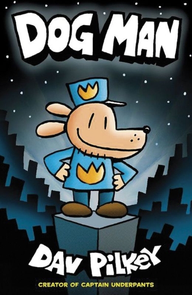Buchcover und Innenansicht für das Buch: Dog Man 01: The Adventures of Dog Man