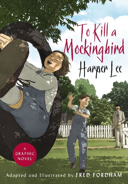 Buchcover und Innenansicht für das Buch: To Kill a Mockingbird (Graphic Novel)