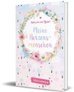 Buchcover und Innenansicht für das Buch: Spring in eine Pfütze! Meine Herzensmenschen