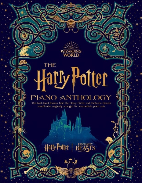Buchcover und Innenansicht für das Buch: The Harry Potter Piano Anthology