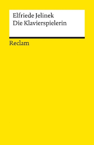 Buchcover und Innenansicht für das Buch: Die Klavierspielerin. Roman